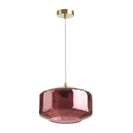 Подвес E27 60W BINGA бордовый/бронзовый ODEON LIGHT