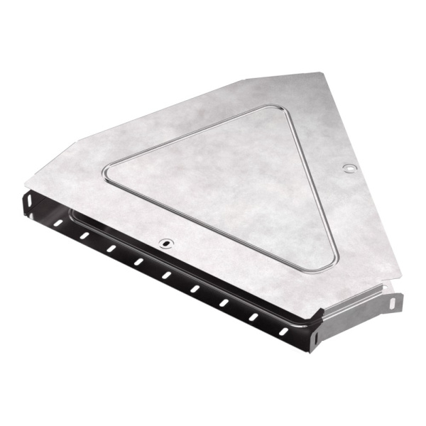 Угол горизонтальный 45 градусов с крышкой Стандарт 500х50 Промрукав