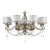 Люстра 8*E14 40Вт Золото Антик IP20 Fiore H235-08-G Maytoni