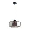Подвес E27 60W BINGA дымчатый/черный ODEON LIGHT