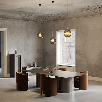 Подвесной светильник 1*LED 6Вт Золото IP20 Rebel MOD322PL-L6G3K Maytoni