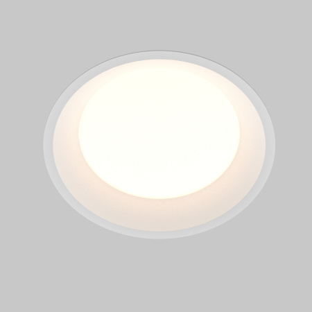 Встраиваемый светильник LED 24Вт Белый IP44 Downlight DL055-24W3-4-6K-W Technical Maytoni
