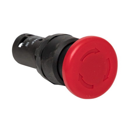 Кнопка SW2C-11MZ поворотная красная NO+NC Грибок PROxima EKF