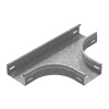Т-отвод плавный универсальный к лотку 500х100, толщ. 1,5 мм, гор. цинк Ostec
