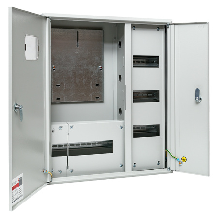 Щит учетно-распред, навесной ЩУРн 3/30 двухдверный (580х490х165) IP31 PROxima EKF