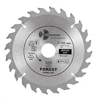 Диск пильный 185*30/20/16*24Т FLL827 Trio-Diamond