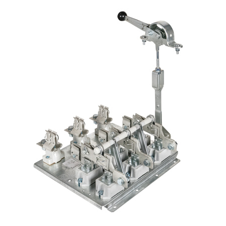 Разъединитель-предохранитель РПС-6 630А левый привод, без ППН Basic EKF