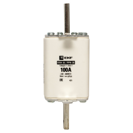 Плавкая вставка ППН-35 250/100А габарит 1 PROxima EKF