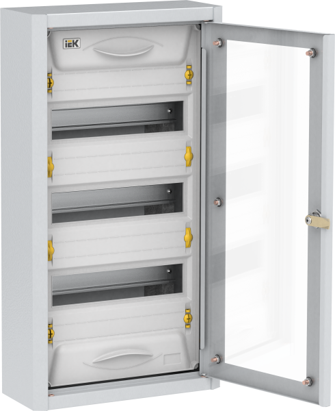 Корпус металлический ЩРн-36 прозрачная дверь IP31 УХЛ3 IEK