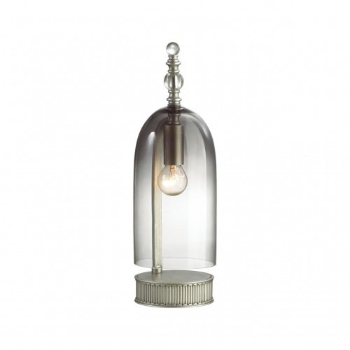 Настольная лампа E14 1*40W BELL серебристый/дымчатый/стекло ODEON LIGHT фото 5