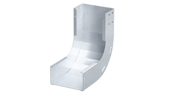 Угол вертикальный внутренний 90 градусов 80х750, R600, 1,5 мм, AISI 304 DKC