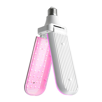 Лампа св/д 2-х лепестовая 20 Вт Е27 красно-синий спектр LB-7000 Feron