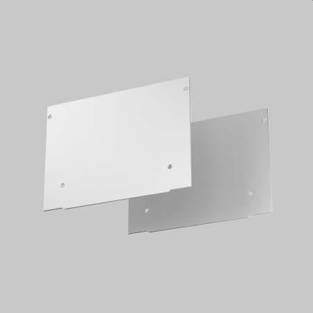 Заглушка декоративная белая - 2шт.+ 8 саморезов для профиля ALM-11681-PL-W-2M Белый (ALM013EC-PL-W) Technical Maytoni