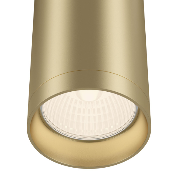 Потолочный светильник 1*GU10 50Вт Матовое Золото IP20 Focus C010CL-01MG Technical Потолочный светильник 1*GU10 50Вт Матовое Золото IP20 Focus C010CL-01MG Technical