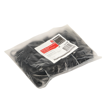 Дюбель-хомут для круглого кабеля (11-18мм) черный (100шт) PROxima EKF