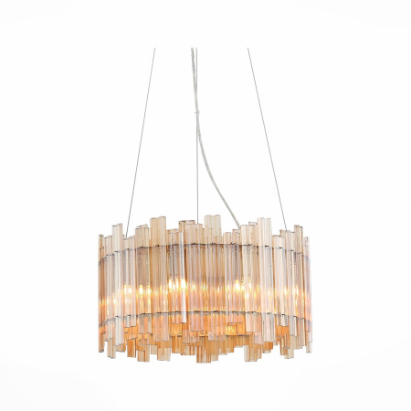 Люстра подвесная Хром/Янтарный G9 9*5Вт SL400.103.09 ST LUCE