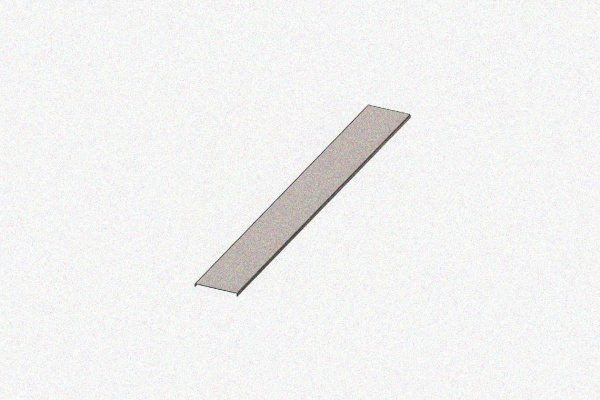 Крышка лотка КЛ 400х3000 УХЛ1, горячее цинкование, S1,2