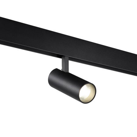 Трековый св-к димм.с ДУ,со сменой цв.темп.IP20 LED 3000~6500К 12W 48V черный FLUM E NOVOTECH