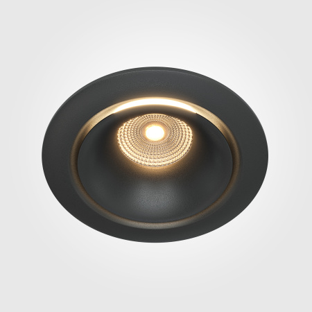 Встраиваемый светильник LED 12Вт Черный IP20 Downlight DL031-L12W3K-D-B Technical Maytoni