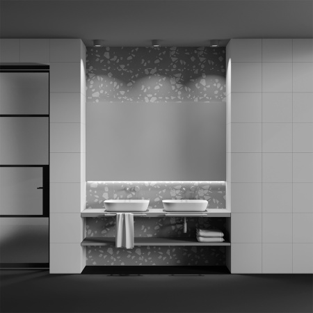 Потолочный светильник LED 10Вт Черный IP44 Ceiling & Wall C090CL-10W4K-B Technical Maytoni