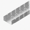 Лоток монтажный цельный перфорированный ЛМЦ150х50х2000 УТ1,5, оцинкованный лист, S1,2