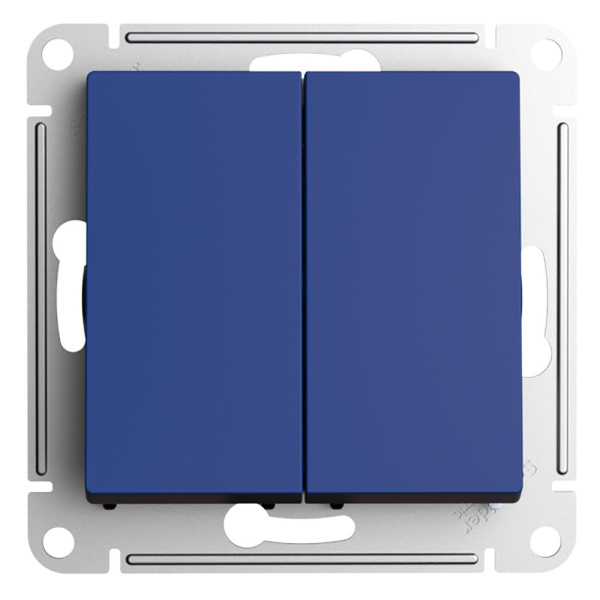 ATLASDESIGN Переключатель 2-клавишный, аквамарин Schneider Electric