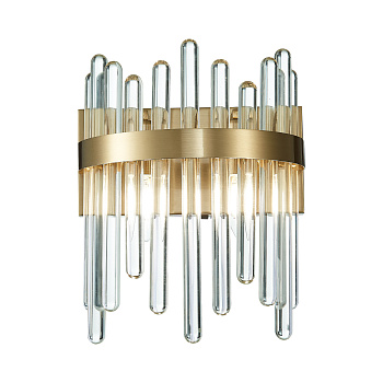 Бра Латунь/Латунь, Прозрачный E14 2*40Вт SL1167.301.02 ST LUCE