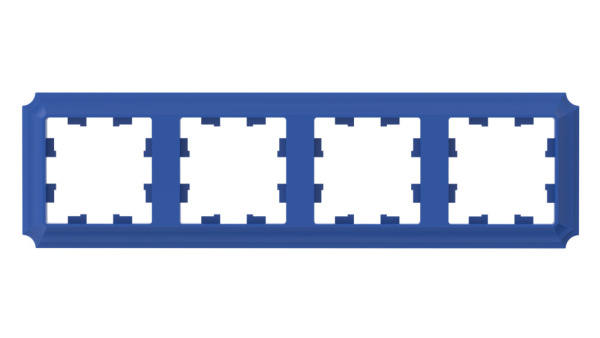 ATLASDESIGN ANTIQUE 4-постовая РАМКА, универсальная, АКВАМАРИН Schneider Electric