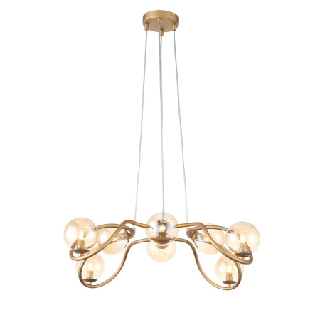 Светильник подвесной Золотистый/Янтарный G9 8*5Вт SL1502.203.08 ST LUCE