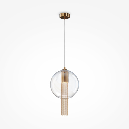 Подвесной светильник 1*GU10 12Вт Бронза IP20 Flusso P095PL-01BZ1 Maytoni