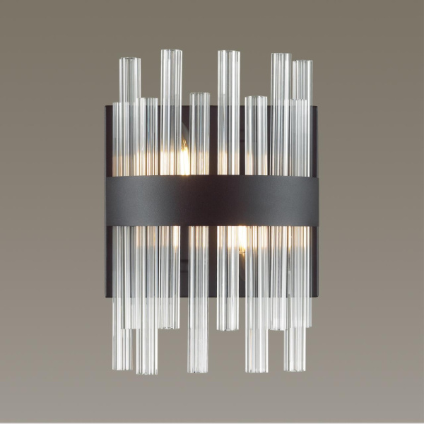 Бра E14 2*40W 220V MITSUKO черный LUMION Бра E14 2*40W 220V MITSUKO черный LUMION