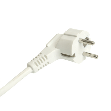 Удлинитель трехместный с/з с выключ. STEKKER HM07-31-05 3x1мм², 5м, серия Home (У16А-002), белый