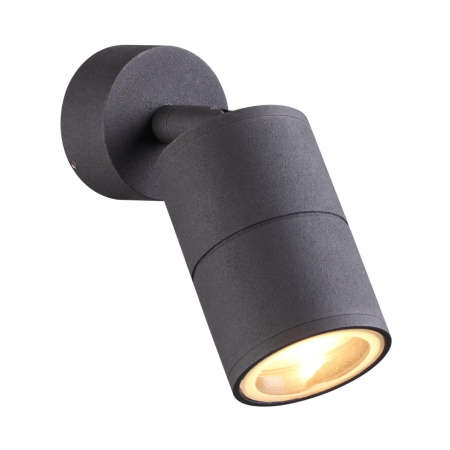Настенно-потолочный св-к LED GU10 10W IP54 CORSUS черный/металл ODEON LIGHT