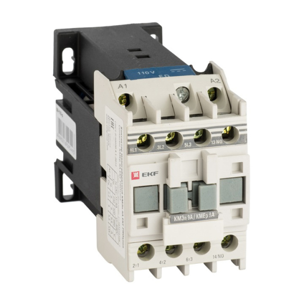 Контактор КМЭп малогабаритный 9А 220В DC 1NC PROxima EKF