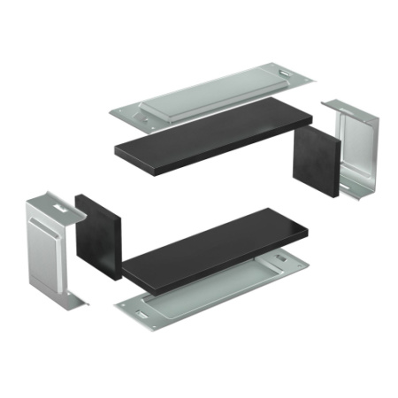 Комплект для обеспечения степени защиты IP44 в местах соединения секций лотков 500х100,цинк-ламель DKC