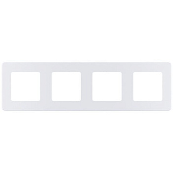 INSPIRIA Рамка горизонт/вертик 4 мест . жемчуг IP20 Legrand