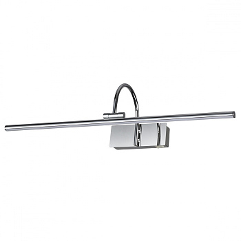Подсветка для картин с выкл.LED 12W 4000К 690Лм GEBA хром/металл/акрил ODEON LIGHT