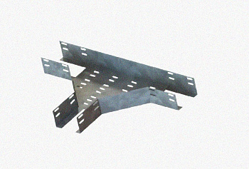 Лоток тройниковый перфорированный ОТ 150х50 УТ1,5, горячее цинкование, S1,5