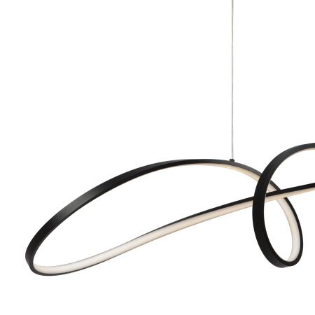 Подвесной светильник 1*LED 42Вт Черный IP20 Curve MOD156PL-L52B4K Maytoni