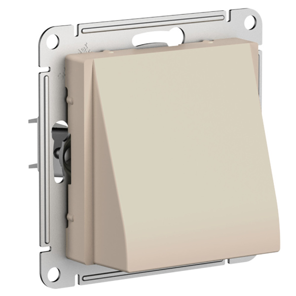 ATLASDESIGN Механизм вывод кабеля песочный Schneider Electric