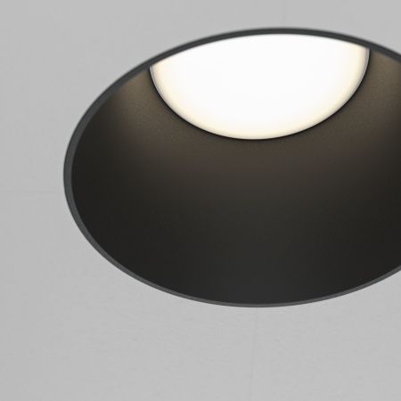 Встраиваемый светильник 1*GU10 20Вт Черный IP20 Downlight DL051-01-GU10-RD-WB Technical Maytoni