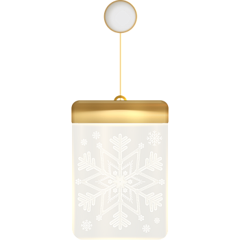 Светильник новогодний SNOWFLAKE 3D, 3хААА, 115х160мм Ritter