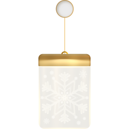 Светильник новогодний SNOWFLAKE 3D, 3хААА, 115х160мм Ritter