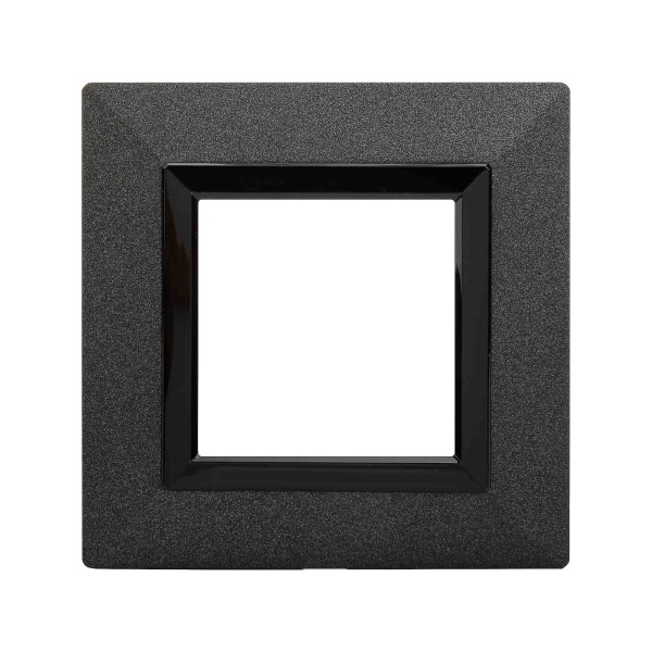 Рамка из металла, "Avanti", графитовая, 1 пост (2 мод.) DKC