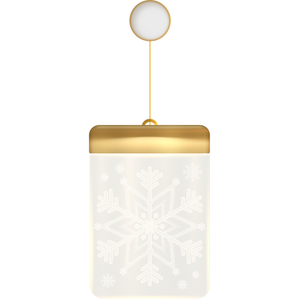 Светильник новогодний SNOWFLAKE 3D, 3хААА, 115х160мм Ritter