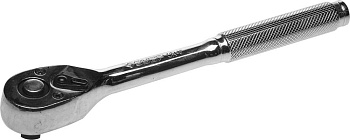 Трещотка для торцовых головок "Мастер", Сr-V сталь, 72 зубца, цельнометаллическая, 3/8" ЗУБР