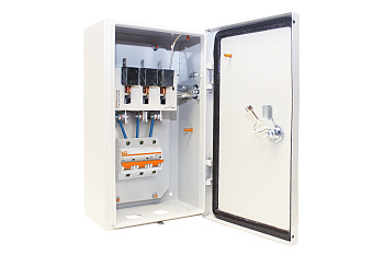 Ящик с рубильником без предохранителей ЯРП-100-100А IP54 (с авт. выкл. ВА 47-100) TDM