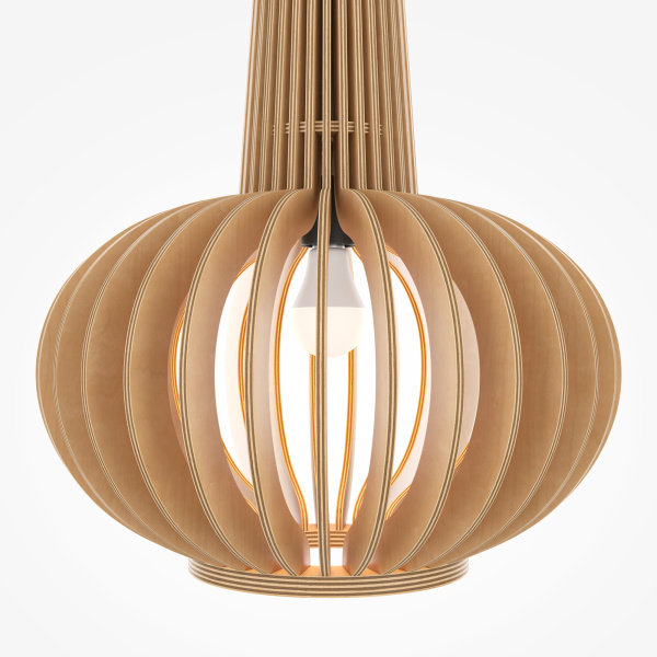 Подвесной светильник 1*E27 40Вт Черный IP20 Roots MOD193PL-01W1 Maytoni