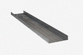 Лоток глухой ЛМГ 600х80х3000 УТ1,5, горячее цинкование S1,5