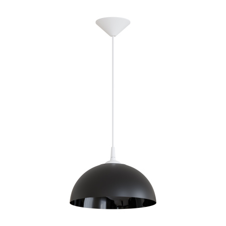 НСБ 21-60-272 Светильник декоративный, подвесной, "Кэнди", 1хЕ27, 60Вт, 230/50Гц, IP20, ø290х170мм, полипропилен, черный, длина подвеса 800... APEYRON